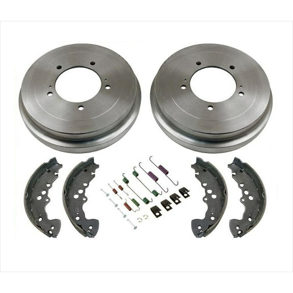 For 01-06 Suzuki XL7 Rear Brake Drums Springs and Shoes 4pc