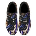 thumbnail image 2 of German Shepherd Police Dog K9 The Thin Blue Line Shoes Sneakers Black Size 8, 2 of 7