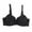 Black1, variant on ameIAEA Comfortable Bras for Women Push Up Everyday Bra Adjustable Strap Seamless T Shirt Bras