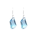 thumbnail image 4 of Juego de Aretes y Cadena ZVEZDA Dije Corte DeArt Plata Mexicana Ley .925 Aquamarina, 4 of 5