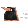 thumbnail image 4 of Shorts CRZ YOGA Butterluxe tiro alto 2.5 cm negro tie dye XL, 4 of 5