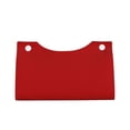 thumbnail image 3 of Leather Tissue Box Cover - dark-red Long PVC Tissue Box Holder for Dining Tables, Bedside Tables, Desks, Modern Tissue Holder Cover for Living Room, Office, Bedroom Decor, 3 of 8