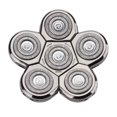 thumbnail image 1 of Replacement Shaver Head For Bald Men, 6 Heads Beard Hair Replacement_Special Gift 556, 1 of 1