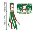 thumbnail image 3 of Lssam Christmas Windsock Snowman Design, 40-Inch Outdoor Hanging Wind Sock with Merry Christmas Flag for Patio, Garden, Yard Holiday Decoration, 3 of 7