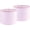Pink, variant on Pink Linen Set of 2 Medium Drum Lamp Shade, Easy Assembly Required 13" Top x 13" Bottom x 10" High Replacement Lamp Shades, Fabric Lampshades for Table Lamps Floor Lamps, Metal Spider Fitter