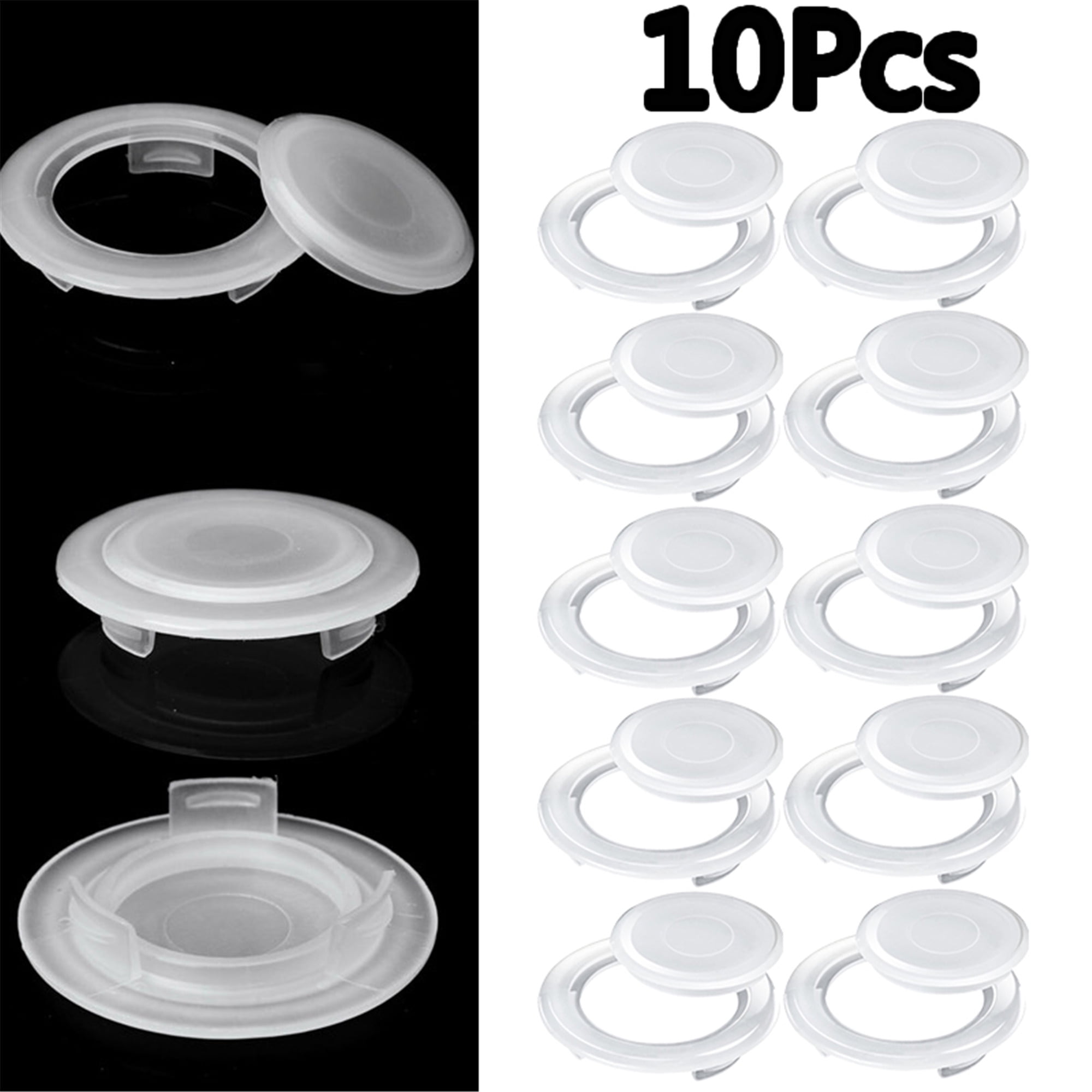 Elbourn 2 Inch Patio Table Umbrella Hole Ring and Cap Set, Standard