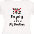 thumbnail image 4 of Inktastic I'm Going to Be a Big Brother Boys Long Sleeve Baby Bodysuit, 4 of 5