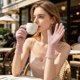 thumbnail image 4 of Ice Silk Sunscreen Gloves For Summer Breathable Thin Against Direct Sunlight Outdoor Driving Against Slipping Touch Screen, 4 of 6
