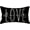 Black, variant on Decorative Lumbar Pillow Cases All You Need is Love Throw Pillow Covers 12x20 Valentine''s Day Decorations for Sofa/Couch/Porch (Black)