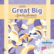 Great Big Family Planner | 2024 12x24" (Hanging) Wall Calendar | StarGifts