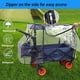 thumbnail image 2 of Toystoory Tienda de campaña plegable para exteriores, universal, resistente a la lluvia y al viento, de material EVA con cremallera, de 21 carpas, 2 of 6