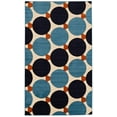 thumbnail image 1 of Capri Jasper Bone & Blue 4' 3" x 7' 3" Area Rug, 1 of 6