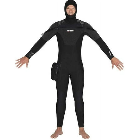 Mares Mens 8/7mm Pro Therm Wetsuit 3X Large Short