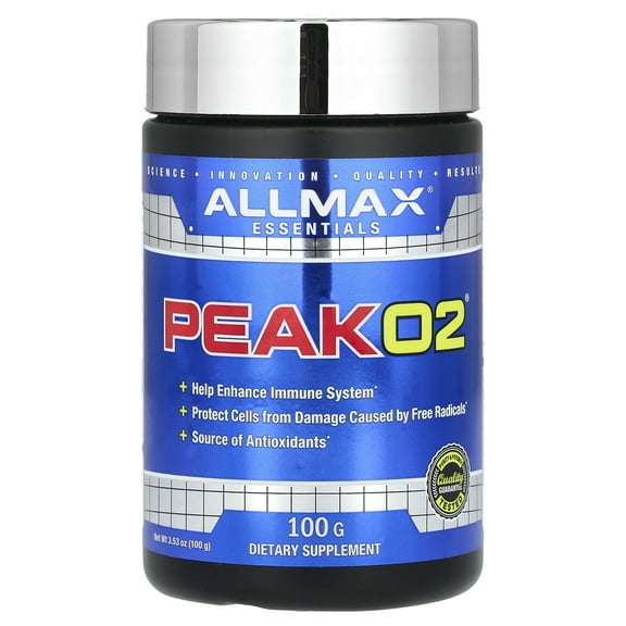 ALLMAX Essentials, Peak02®, 3.53 oz (100 g)