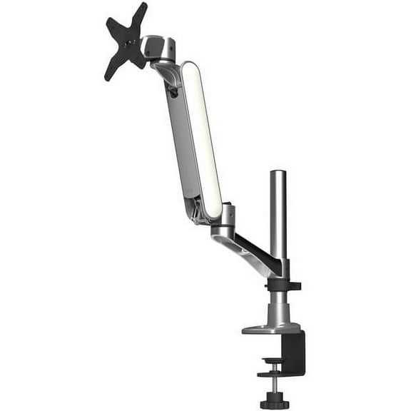 Kantek Computer Monitor Stand with Securing Desk Clamp and Grommet Mount, One 30” Screen