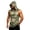 Camouflage, variant on Tactical Camo & Striped Sleeveless Hooded Tank Top for Men, Muscle Fit Pullover Gym Vest - Quick-Dry Athletic Shirt with Pocket for Bodybuilding & Summer Training Camouflage S