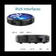 thumbnail image 1 of TV98MAX TV Box 2G+16G Allwinner H618 Android 12 Smart TV Box 2.4G+5G WIFI+Blutooth5.0 H265 TV98 Media Player Enchufe UE, 1 of 5