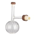 thumbnail image 4 of predolo Elegant Transparent Portable Decanter Aerator Whiskey Glass Container for Dining Round, 4 of 8