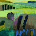 thumbnail image 2 of Schmidt, Jane 26x26 Black Ornate Wood Framed with Double Matting Museum Art Print Titled - From What I Thought, 2 of 4