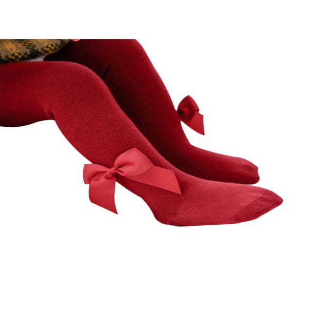 Collants d'Automne pour Nouveau-Né, Tout-Petit, Bébé, Fille, Bas, Coton, Chauds, Collants, Couleur Unie