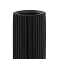 thumbnail image 3 of TOV Furniture Jenna Black Concrete Table Vase, 3 of 9