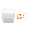 thumbnail image 2 of Food Storage Bin, Sealing Rice Storage Container Cereal Container With Spoon Large Capacity Food Container Bin Food Pantry Organization Space Saving For Home Kitchen, 2 of 8