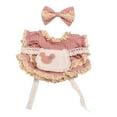 thumbnail image 3 of MERIGLARE Figure Checkered Dress Make Your Own Dolls Comfortable Stylish Costumes DIY Cute Dress up Doll Clothing for 7.87'' Doll Pink, 3 of 8