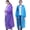 Blue+purple, variant on Rain Poncho Raincoats for Adult Reusable - 2-5 Pack EVA Waterproof Rain Coat with Hood, Rain Gear for Men Women