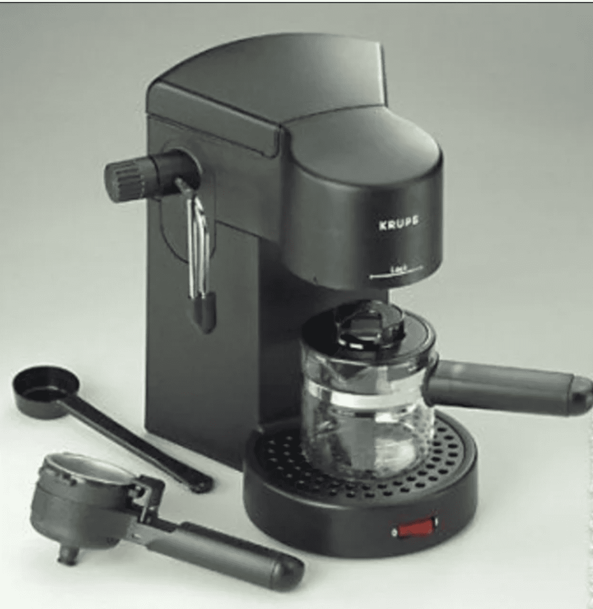 KRUPS Bravo 4-Bar, 4-Cup White Espresso Machine