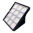 thumbnail image 2 of Organizador de lentes de gafas de sol, estuche para gafas, vitrina, caja de exhibición de mesa, soporte para caja de almacenamiento, 2 of 9