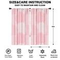 thumbnail image 2 of Blackout Kids Curtains,Pink Floral and Petal Pattern Childrens Insulated Curtains Set Of 2,Bedroom Essentials,Toddler Room Decor 42x84in(106x213cm), 2 of 5