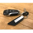 thumbnail image 4 of Honda CR-V Carbon Fiber Texture Black Leather Strap Key Chain, 4 of 5
