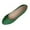 #005 Green, variant on Felirenzacia Women’s Ballet Flats Shoes, Round Toe Slip-On Shoes, Matte Faux Suede Elegant Work Penny Shoes, Everyday Flats, Comfort Light Weight