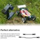 thumbnail image 5 of Vogacara 2 uds varilla de tracción de dirección de Metal para 1/10 RC Crawler Car Axial Capra 1,9 Unlimited Trail Buggy RTR y Kit de piezas de mejora Kits de construcción modelo plata Vogacara FN000688-03B, 5 of 6