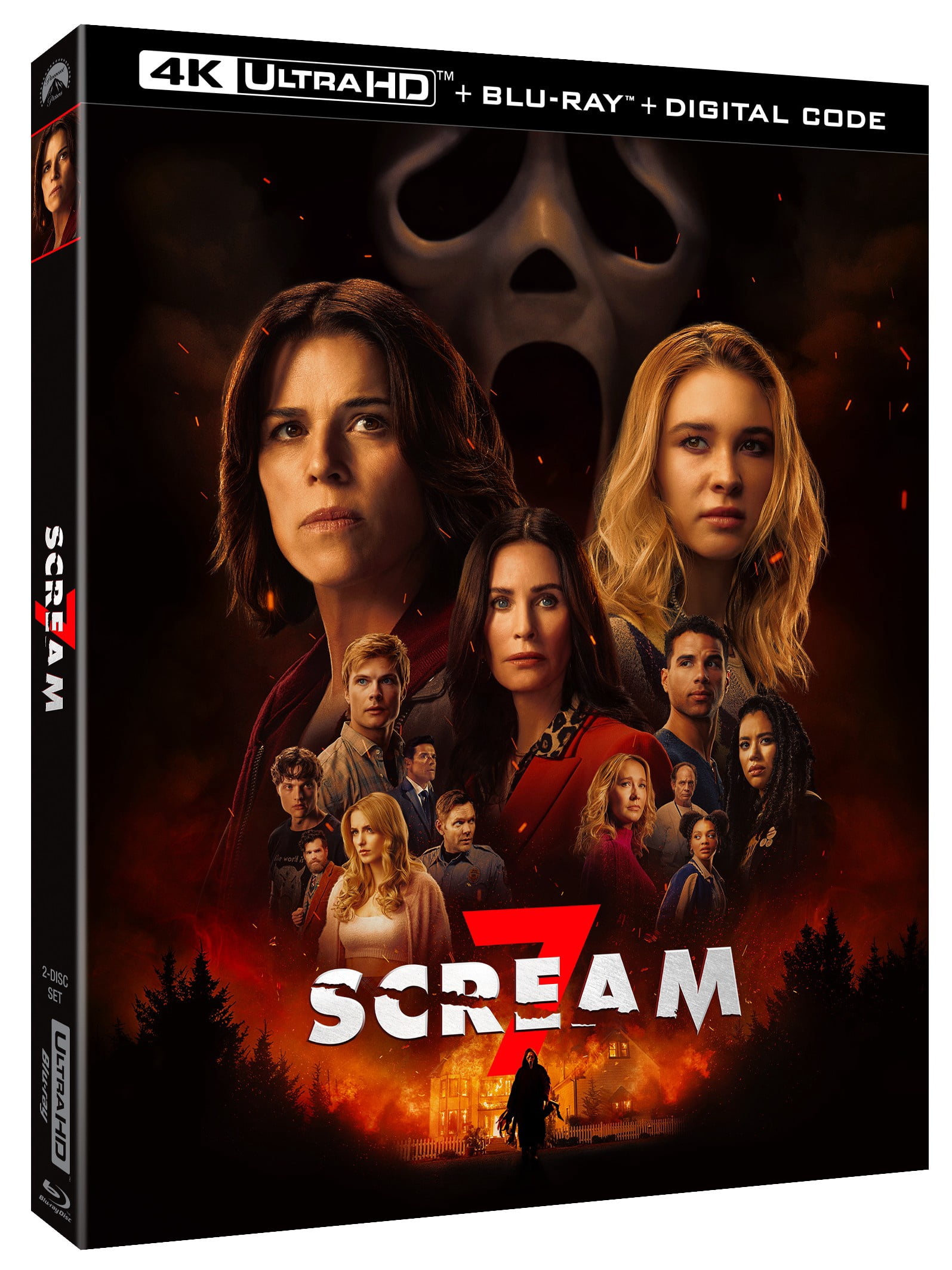 Scream (2022) (Steelbook) (4K Ultra HD + Blu-ray) - Walmart.com