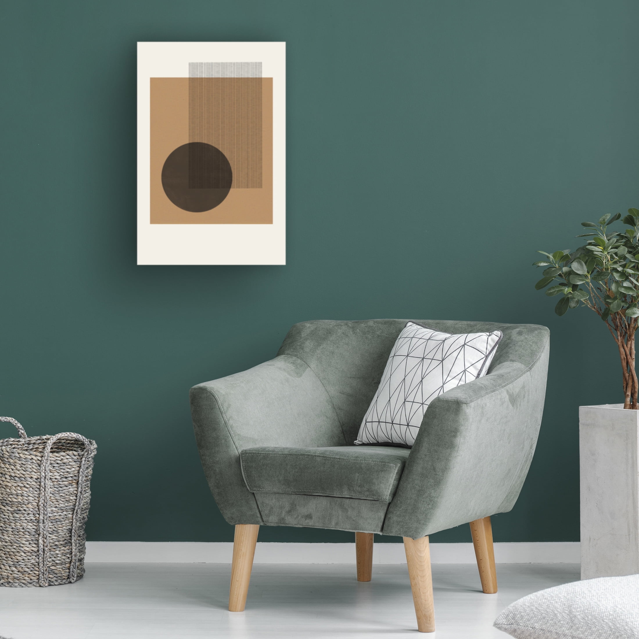 Trademark Fine Art THE MIUUS STUDIO Composition II Canvas Wall Art