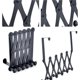 thumbnail image 4 of Kearding Puerta trasera 6 ganchos soporte telescópico negro resistente percha sin perforaciones ropa sombrero organizador cocina sala de estar Almacenamiento y organización del hogar, 4 of 6