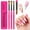 Hot Pink(SIZE 8/10/14), variant on Saviland 3PCS Acrylic Nail Brushes Set - Nail Art Brushes for Acrylic Powder Application Nail Extension(Size 8/10/14 )