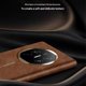 thumbnail image 5 of For Huawei Mate X6 Case Leather Protective Cover with Smart Window Auto Wake Up - Coffee Brown, 5 of 5