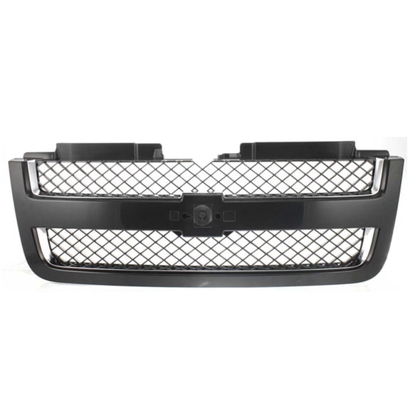 For 06-09 Chevy Trailblazer LT Front Grille Assembly w/Chrome Molding Paintable