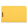 thumbnail image 3 of Universal UNV13528 1/3 Cut Tab Legal Size Deluxe Reinforced Top Tab Folders with Fasteners - Yellow (50/Box), 3 of 4
