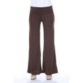 thumbnail image 1 of White Mark Palazzo Pants- Brown - Large, 1 of 5
