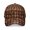 Orange and Black Checkered Pattern-1, variant on Yellow and Black Checkered Pattern Baseball Cap, Sports Sun Cap with Snap Closure & Sweatband, Breathable Eyelets Gifts for Birthday Christmas Thanksgiving
