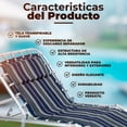 thumbnail image 3 of Catre Plegable Jaco con colchoneta y varias posiciones de inclinación, 3 of 4