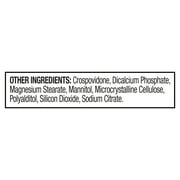 Equate Dairy Relief Lactase Enzyme Caplets, Original, 120 Count, Compare to Lactase Enzyme in Lactaid® Fast Act