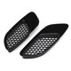 thumbnail image 3 of Glossy Black/Carbon Fiber Engine Hood Vent Louvers Air Scoop Bonnet Vent Cover For BMW E90 E91 E92 E93 M3 Air Intake Cover, 3 of 4