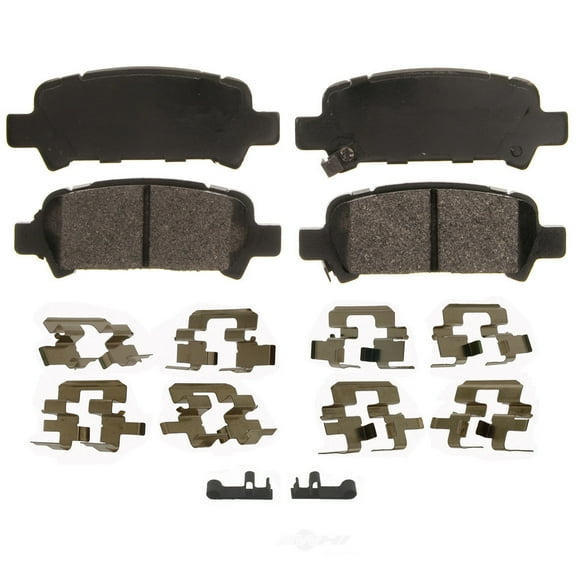 Disc Brake Pad Set Fits select: 1998-2003 SUBARU FORESTER, 2000-2009 SUBARU LEGACY