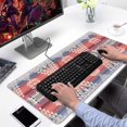 thumbnail image 2 of Long Mouse Pads for Desk,Colorful Geometric Striped Pattern (9) Desk Mats on Top Of Desks, Desk Mouse Pad Extra Large with 3mm Non-Slip Base and Stitched Edge for Gaming,Office,Work,Home 31.5"x15.7", 2 of 6
