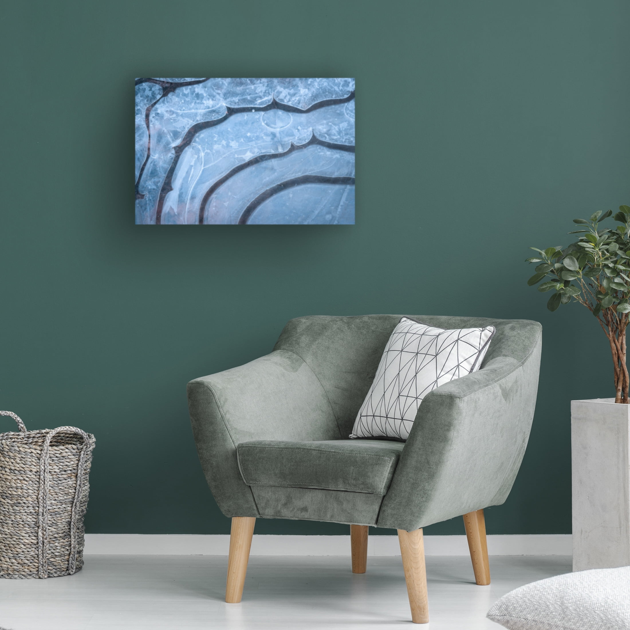 Trademark Fine Art Christian Lindsten Iceformations Canvas Wall Art