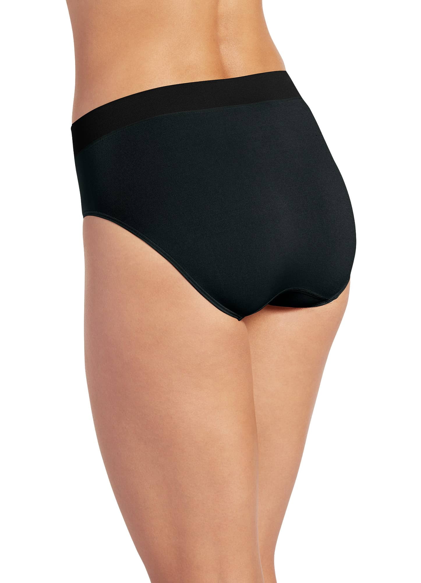 Jockey Women's Underwear EcoComfort Hi Cut, Black, 6 mujer ropa